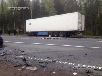 ДТП в России: в лобовом столкновении Renault Trafic с грузовиком погибли 6 украинцев. ФОТО