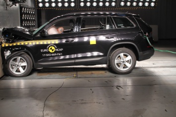 Внедорожник Skoda Kodiaq заработал высший рейтинг безопасности Euro NCAP [видео]