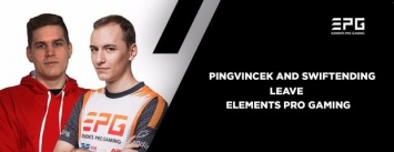 "Pingvincek" и "Swiftending" вышли из состава Elements Pro Gaming