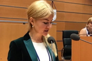 Светличная выступила с докладом на Генеральной ассамблее Европейских регионов