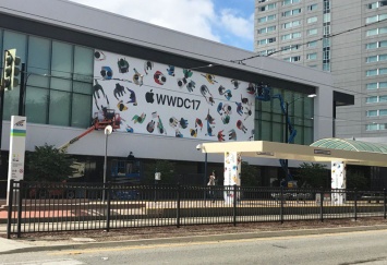 Apple начала подготовку выставочного комплекса McEnery к WWDC 2017