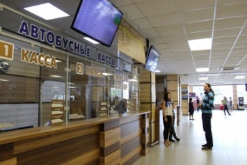 В аэропорту «Симферополь» запустили автобусные кассы (ФОТО)