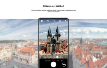 Смартфон Doogee Mix получил портретный режим съемки как на iPhone 7 Plus [видео]