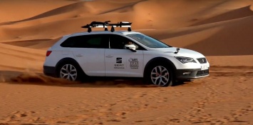 Seat Leon X-Perience протестировали в пустыне Сахара