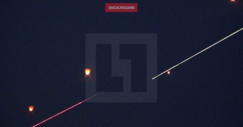 Российское СМИ показало видео обстрела воздушных фонариков в Донецке
