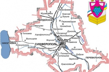 Большой Симферополь планируют разбить на 5 районов