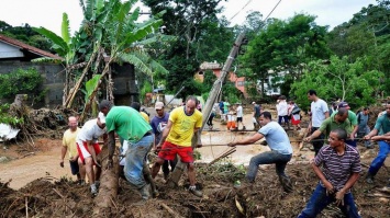 В Бразилии из-за масштабных оползней погибли 12 человек