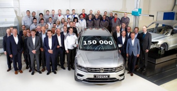 Завод Volkswagen в Калуге выпустил 150-тысячный кроссовер Tiguan