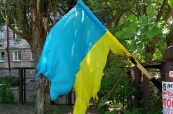 Малолетних жителей Запорожской области накажут за флаг