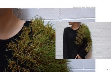 Прошел показ эко-одежды из которой растут растения