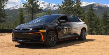 В гонке Пайкс Пик примет участие 1050-сильный электрокар Faraday Future