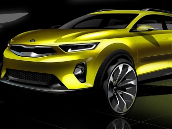 KIA рассекретила внешность нового кроссовера Stonic