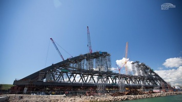 Интернет-трансляции стройки моста в Крым стали доступны в формате 360 градусов