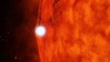 Астрономы узнали массу белого карлика по свету далекой звезды