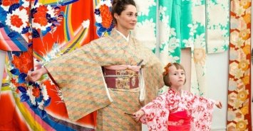 В Харькове открылась выставка кимоно