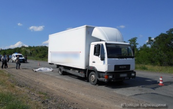 На трассе Киев-Харьков дальнобойщик погиб под колесами собственного грузовика