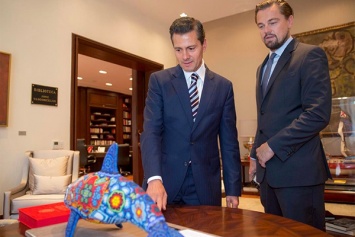 Ди Каприо будет спасать морских свиней с президентом и миллиардером Мексики