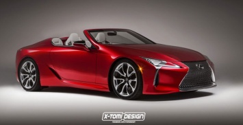 Флагманское купе Lexus LC лишили крыши