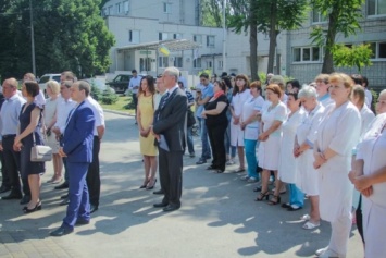 По инициативе депутатов от ОППОЗИЦИОННОГО БЛОКА в Кременчуге провели реконструкцию онкодиспансера