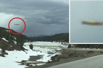 На северо-востоке штата Колорадо туристы сняли НЛО