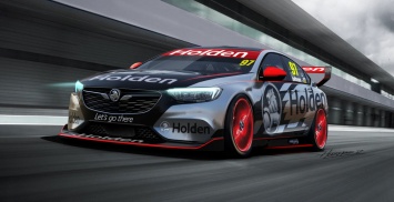 Holden показала первые изображения нового гоночного Commodore V8 Supercar