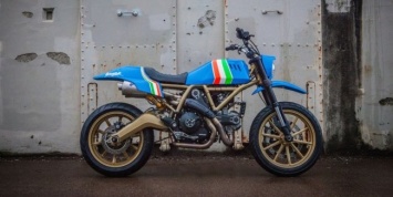 Грим х Marin Speed Shop: кастом Ducati Scrambler Icon