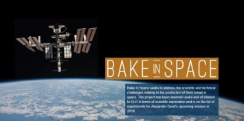Космонавты смогут готовить выпечку прямо на орбите