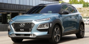 Hyundai показал электрический внедорожник Kona