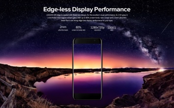 LEAGOO М5 Edge - самый доступный безрамочный смартфон