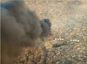 В Мосуле уничтожена соборная мечеть, где террористы Исламского государства объявили о создании халифата