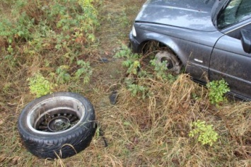 ДТП в Закарпатье: BMW вылетело с трассы и врезалось в дерево (ФОТО)