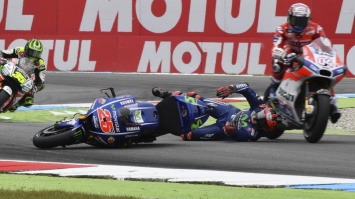 MotoGP: Виньялес благодарит Довициозо за чудесное спасение в Ассене