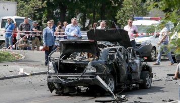 В Киеве прощаются с погибшим офицером разведки Шаповалом