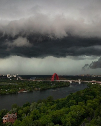 В Москве и области разразился "тропический ливень"