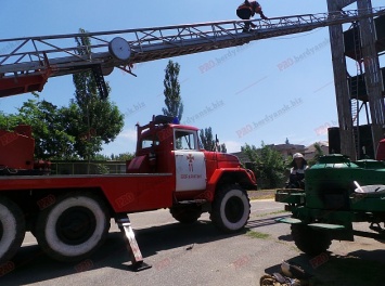 В Бердянске пожарные повышали квалификацию