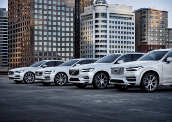 Volvo полностью перейдет на гибридные и электродвигатели к 2019 году