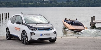 BMW i3 поделится своими аккумуляторами с электрическими катерами