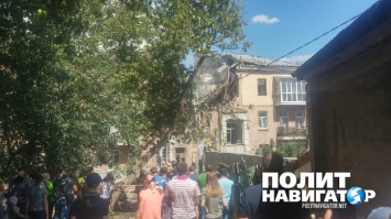 В Киеве произошел мощный взрыв возле гостиницы «Мир»