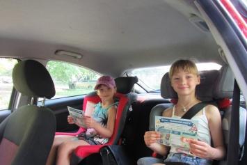 За три дня в конце июня в Симферополе выявили 20 нарушителей правил перевозки детей в автомобиле