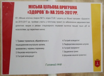 Более 200 ургентных больных в Одессе уже получили бесплатные лекарства по программе «Здоровье»