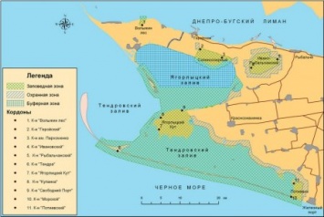 Черноморский биосферный заповедник - жемчужина Херсонщины