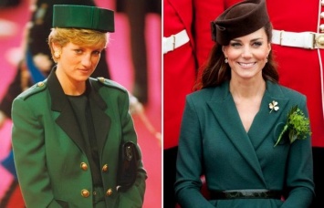 Один в один: 10 случаев, когда принцесса Диана и Кейт Миддлтон выглядели, как копии друг друга