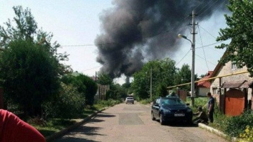 Жуткий пожар в оккупированном Донецке: Опубликовано фото