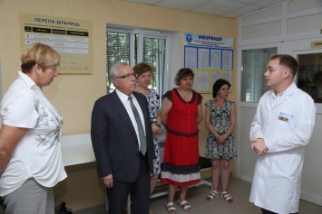В Долгинцевском районе Кривого Рога после капремонта открылась амбулатория
