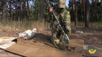 Военные показали пристрелку новой украинской снайперской винтовки: опубликовано видео