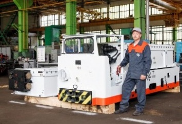 «Корум Дружковский машиностроительный завод» изготовил электровоз для казахской шахты