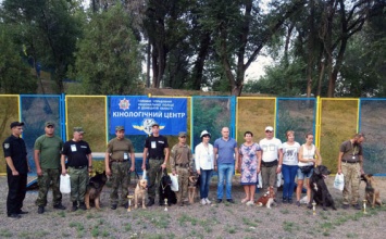 Полицейские собаки Донетчины показали, на что способны