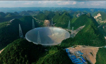 Китай построил гигантский радиотелескоп для поиска инопланетной жизни
