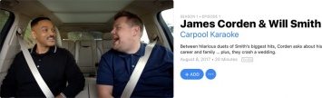 Шоу «Carpool Karaoke: The Series» доступно на Apple Music