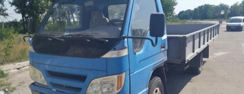 В Луганской области полиция нашла угнанный грузовик (ФОТО)